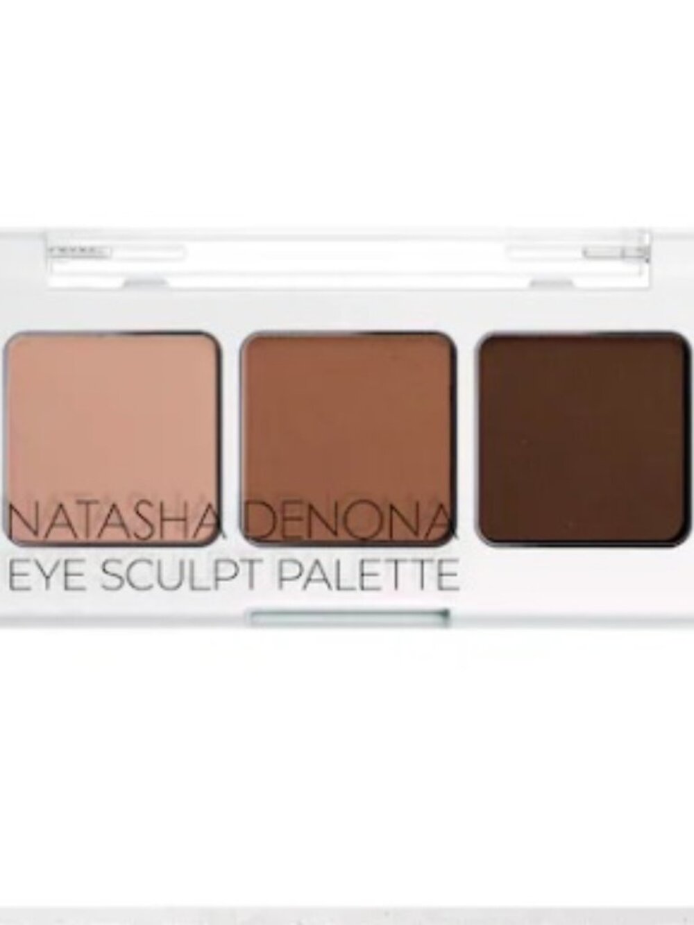 - 0.08 oz/ 2.4 g NATASHA DENONA’s Baby Eye Sculpt Palette